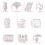 Die Cut Card Making Embossing Stencil Template Mould-DC3512 4