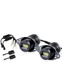 Angel Eyes 1 Set 80W Ring Light Bulbs For BMW E90 E91 318i LCI 0911 DRL White Halo 2pcs