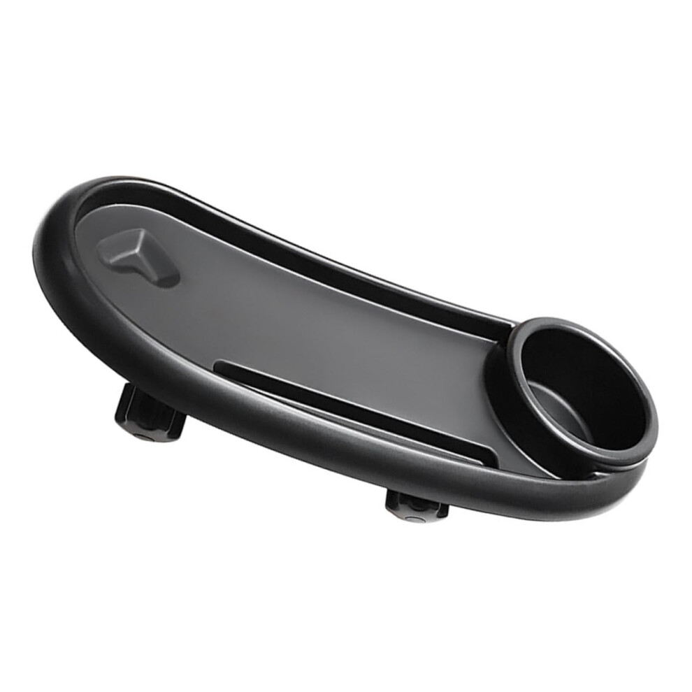 Removable Stroller Tray Detachable Plastic Snack Tray Cup Holder Drinks Holder For The Go Stroller
