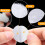 Hook and loop adhesive dots 10mm, 100 pieces, self-adhesive, round, double-sided adhesive hook and loop fastener, round hook and loop tape s 4