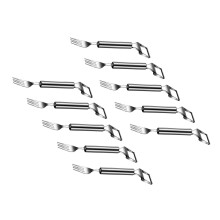 Double Head Watermelon Fork Slicers Cutter Stainless Steel-10