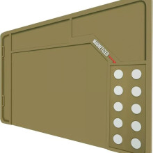 Multi Purpose Non Slip Cleaning With Built In Magnetic Organization System 900x300x4.50 Brown Magnetic Organizer
