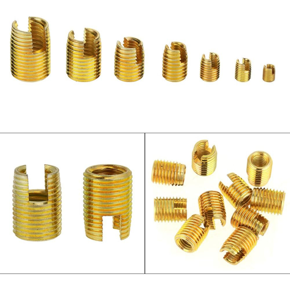 Stainless Steel Inner Thread Inserts, High Quality Thread Reinforce Repair Tool, 50Pcs Self Tapping Threaded Inserts For Seamless Integration In 9048212398554
