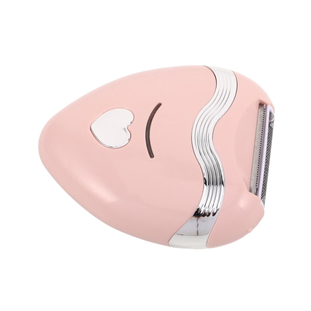 Women Electric Shaver for Sensitive Skin, HeartShaped Razor for Underarm and Legs, TravelFriendly