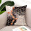 Conjunto de 2 capas de almofada decorativas quadradas de 45x45 cm (18x18 polegadas) em tecido de lã macia e poliéster com estampa abstrata de 2
