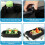 Stroller Snack Tray Toddler Cup Holder Snack Organizer Tray For Stroller 4 Cup Holders Universal Compatibility 5