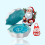 (Blue)2025 Christmas gift Shell Speaker Shell Lamp Wireless Bluetooth Speaker Subwoofer Sleeping Desktop Ornaments Gift 1