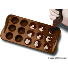 Resin Crafts Deluxe Kit, Chokladform Påsk Med Glasyrpenna, Värme- och Köldtålig För Att Skapa Festliga Dekorationer, Flexibelt Material