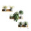 3D wall stickers, removable bonsai wall stickers, creative wall decoration 1