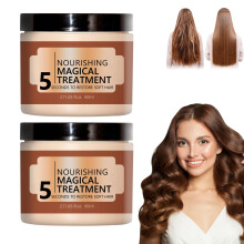 Hair Mask for Dry Damaged Hair, Keratin Collagen Deep Conditioning Treatment (2pcs)