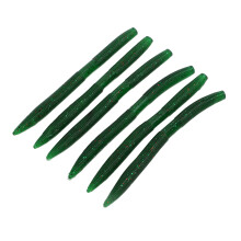 Bijtbestendige wormvormige kunstaasjes, multifunctioneel visgerei voor gebruik het hele jaar door, zacht plastic aas met een hoge zoutconcentratie,