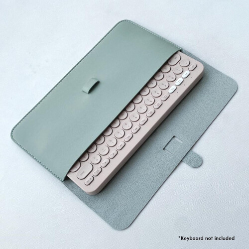 Keyboard Case For K380 Keyboard Leather Protective Case Portable Dustproof Shockproof Bag 2
