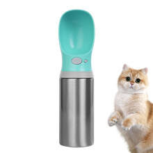 Dog Bottle 400ml Portable Water Bottle For Dogs LeakProof Outdoor Lightweight Pet Cup Accessory Beach