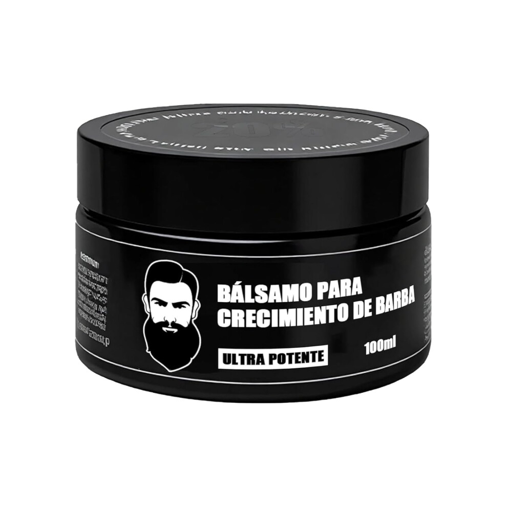 FastActing Beard Growth Balm for Thicker Fuller Beard, Hydrating NonGreasy Formula 100ML