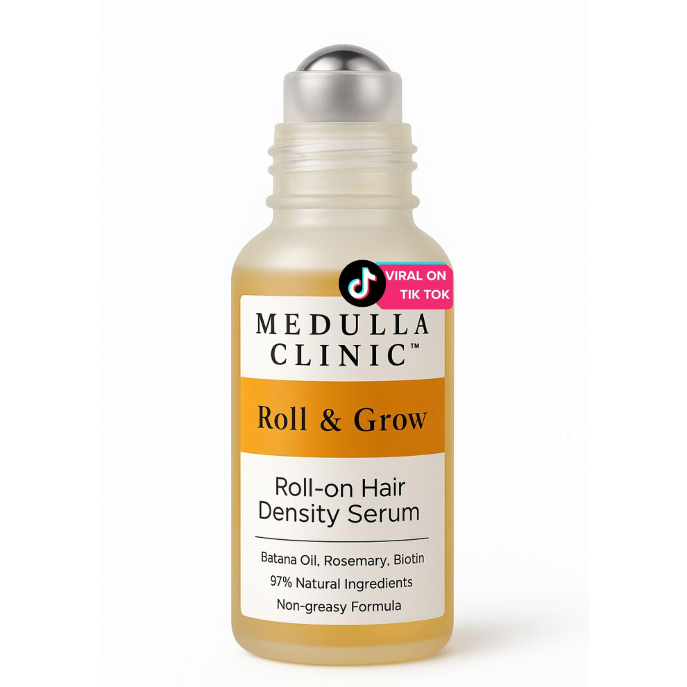 Hair Growth Serum with Biotin and Rosemary for Thinning Hair, Fast Growth, NonGreasy, 1oz