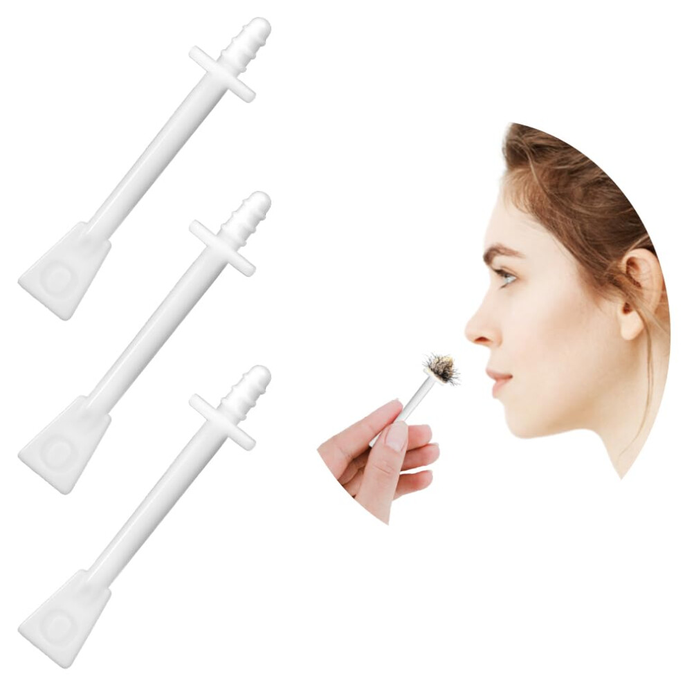 Nose Hair Removal Wax Kit with 50PCS DualHead Sticks for Painless Nose and Ear Hair Grooming