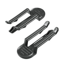 Pince à sac poubelle pour poubelle, support de fixation antidérapant en plastique durable, pince pour panier à déchets de cuisine avec conception