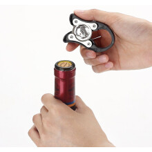 Vinfoliekuttersett, lang levetid med ergonomisk design, kniver i rustfritt stål for sikker fjerning, komfortabelt grep og glatt overflate, 12-pakning