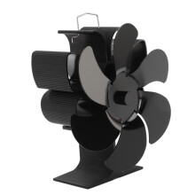 Termoelektromos modulventilátor, hővel működő, fatüzelésű kályha ventilátor légkeringetéssel és csendes működéssel, kandalló