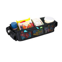 Pram Snack Tray MultiPurpose Oxford Fabric Stroller Organizer With Cup Holder Attachment