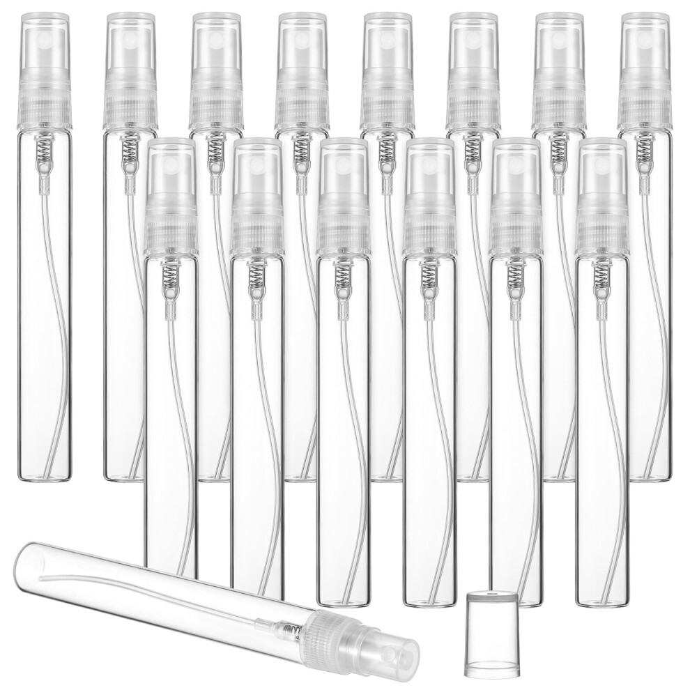 30 Pcs Clear Refillable Glass Spray Bottles for Perfume Travel Leakproof Fine Mist Reusable Container