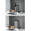 Black Pull Down Kitchen Faucet with Flexible Spout, Hot Cold Water, Waterfall Flow, 360 Rotate 3