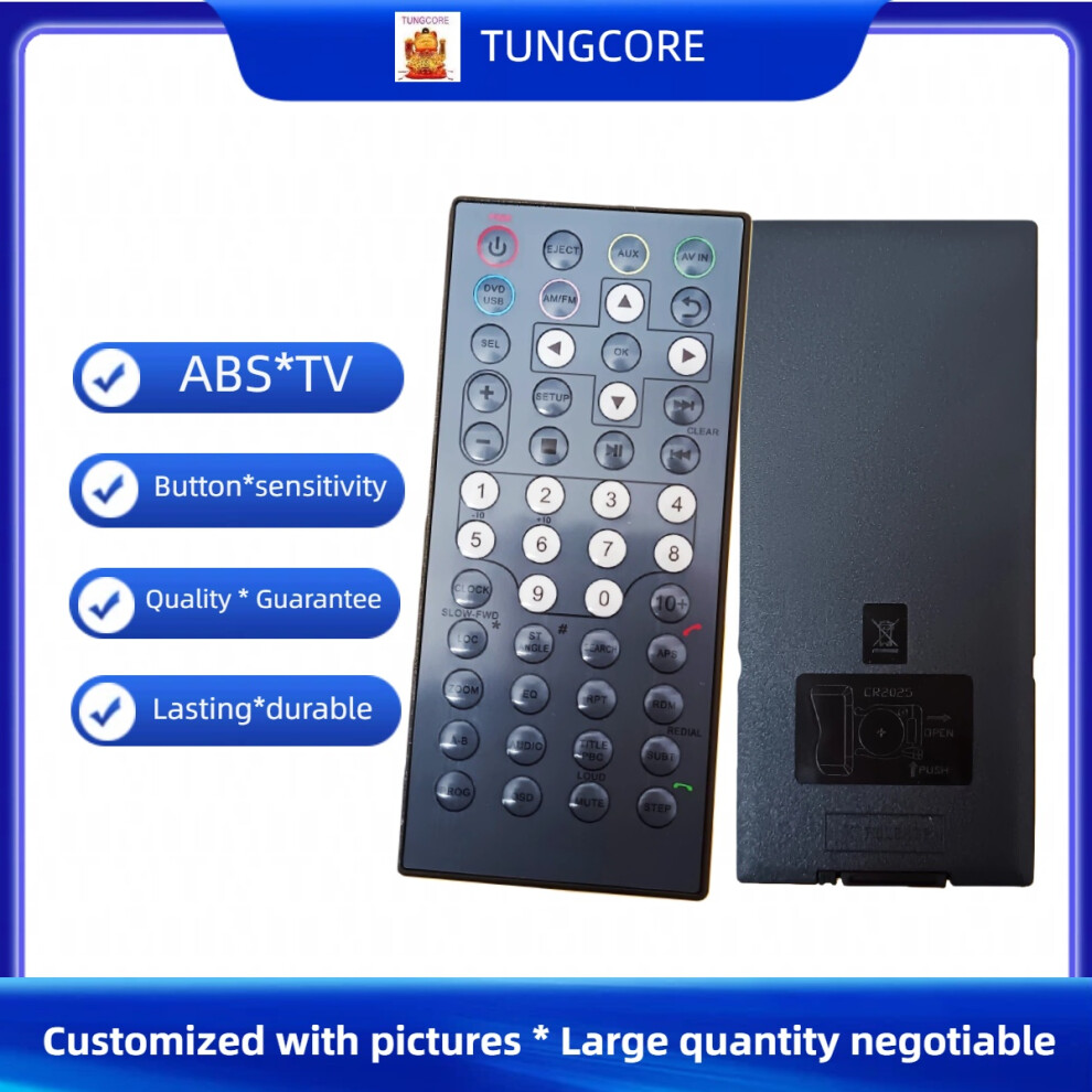 Replacement Remote Control For Furrion Entertainment System Dv3100 Dv3100-Rc Dv3300 Dv3300s-Bl Dv3100rc 6935161416824