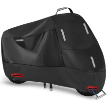 Waterproof Motorcycle Cover for Kawasaki 1400 GTR, Dustproof UV Protection, Lock Hole, Reflective Strips
