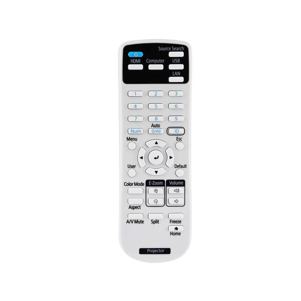 Remote Controller For Epson Projectors Brightlink 1480Fi Ex3280 Ex5280 Ex9230 Home Cinema 880 Powerlite 118/1288 Pro Ex7280 6935161417005