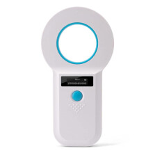 W90B 134.2K Bluetooth Microchip Reader Dog Chip Reader Pet Chip Scanner White
