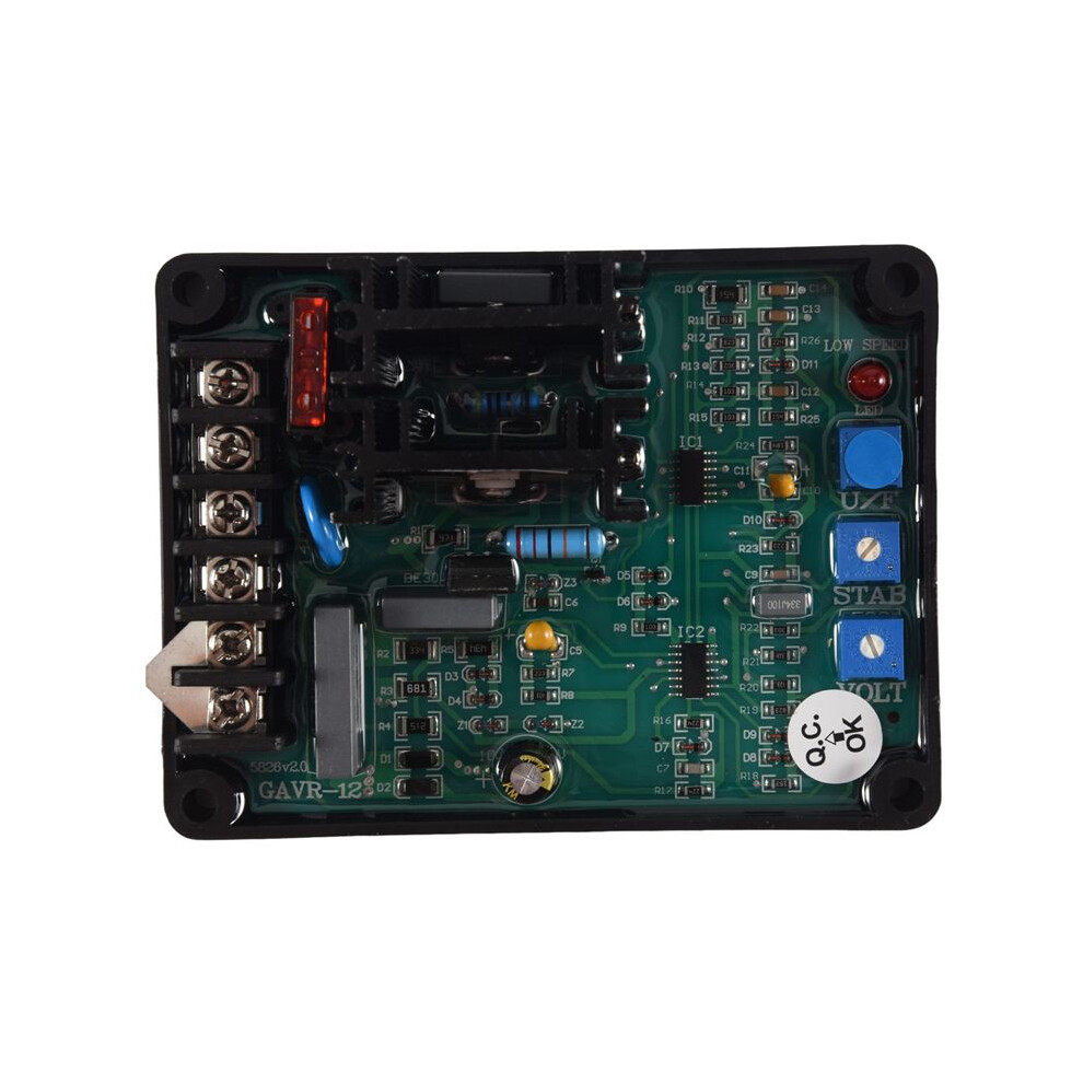 Gavr-12A Gavr 12A Avr For Generator Automatic Voltage Regulator Board Voltage Regulator Board Generator Accessories 6131186925550