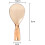 Nonstick Rice Serving Spoon with Ergonomic Grip, Durable PC Material, Easy Clean, Orange 3