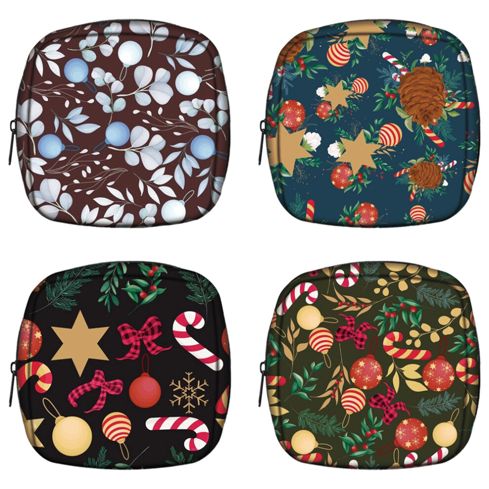 Reusable Lightweight Cosmetic Pouch, Portable Makeup Bags with Zipper Coin Pouch for Easy Carrying, Mini Wallet for Privacy Protection