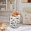 Efficient Laundry Companion, Heavy Duty Natural Material Foldable Laundry Hamper, Large Capacity Thick Polyester With Pe Coating Freestanding Storage 4