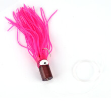 Esca da pesca, esca artificiale in plastica morbida e resistente con design realistico a forma di calamaro e colori vivaci per un'elevata