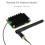 CM4 Dedicated Aluminum Heatsink for Raspberry Pi Compute Module 4 with Thermal Pads Passive Cooling for CM4 Board 4