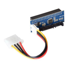 HDD 3.5 IDE auf SATA Adapter Festplattenkonverter PATA IDE 39/40Pin auf SATA 22Pin Festplattenanschluss mit Datenkabel
