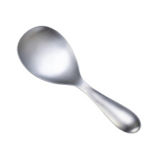 Stainless Steel Rice Serving Spoon with Ergonomic Grip, Durable Kitchen Scoop 20x7cm