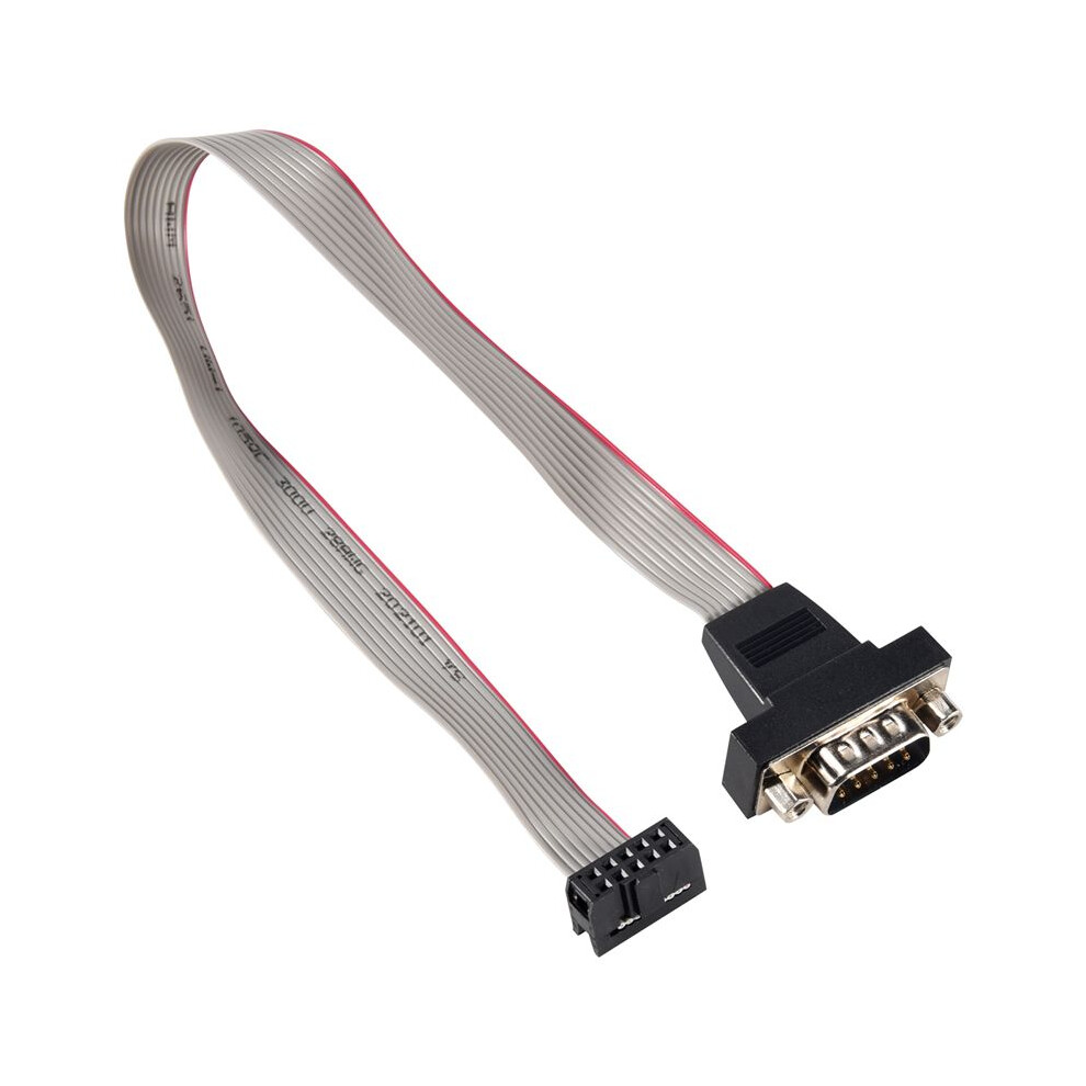 Db9 Rs232 To 10 Pin Ribbon Cable Connector Adapter 6132468374875