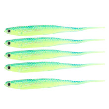 Esca artificiale a forma di pesce, swimbait realistica con design resistente alla corrosione, tasca per amo integrata nella pinna dorsale per una
