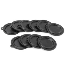 20 Pièces 50Mm Chauffe-Eau à Gaz Raccords de Diaphragme de Pression Vanne de Liaison Eau-Gaz Membrane Tympanique de Film D'Eau