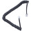 Replacement RJ9 4P4C Plug Coiled Stretchy Telephone Handsets Cable Line Black 2