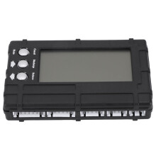Testeur de Compteur D'éQuilibreur de DéCharge de Batterie LCD TéLéCommandé 3 en 1 pour Compteur de Tension de Batterie Lipo Li-Fe 2-6S