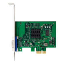 Carte Graphique ST425 PCIe X1 AST2400 2K VGA 1920 X 1200 32 Bpp à 60 Hz pour Windows 10/11, Adaptateur de Carte D'Extension PCIE 32/64 Bits