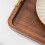 Wooden Tray Solid Wood Tea Tray with Handle Household Storage S 2