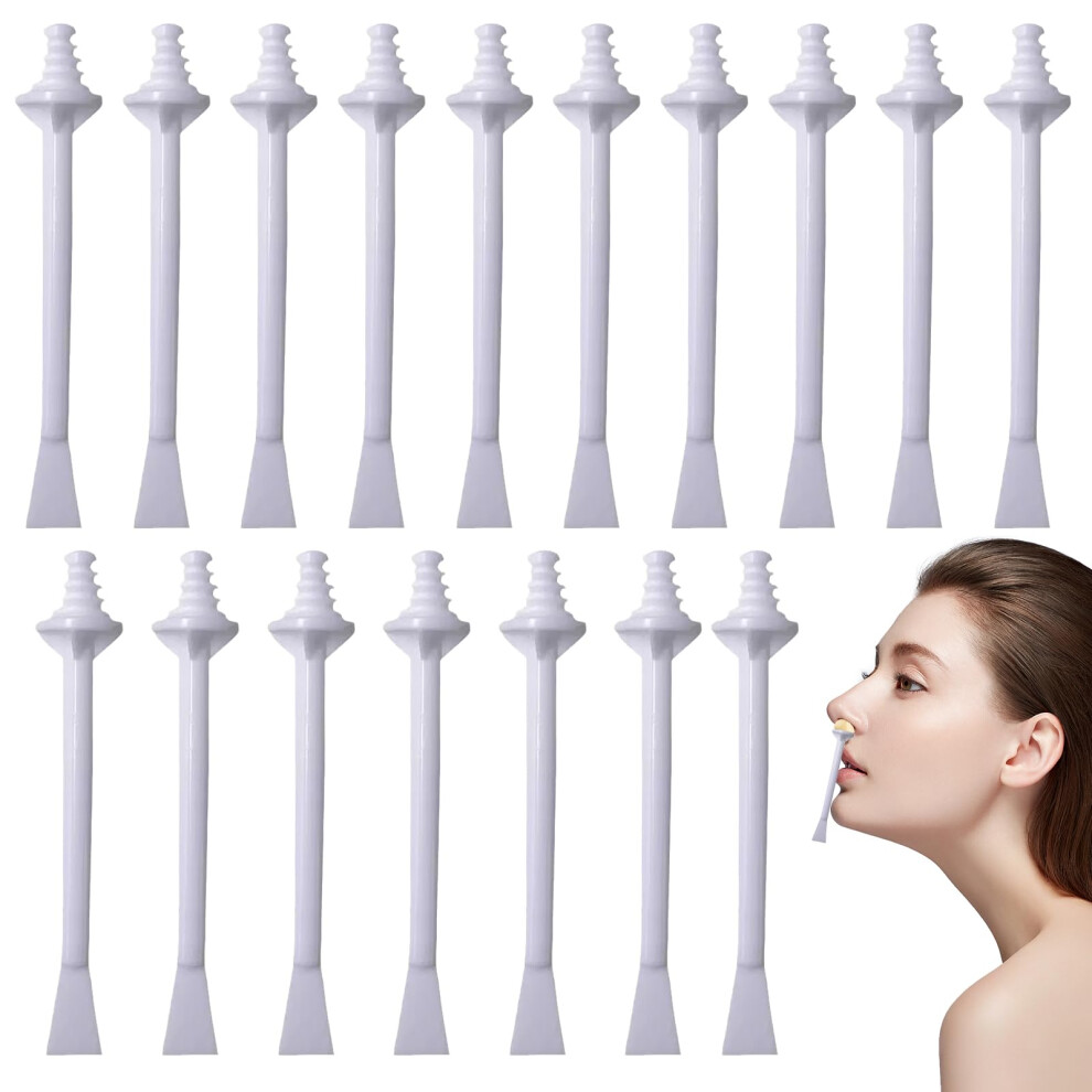 Nose Waxing Kit with 80 DualEnded Sticks for Painless Nose and Ear Hair Removal for Men and Women