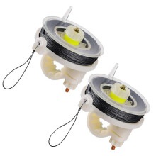 2 Pcs Trip Wire  Reusable Reel (85ft),Trip Wire for Perimeter Trip Alarm 12 Gauge and Trip Wire Alarm