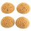 4Pcs Texture Sponge Drywall Texture Sponge Texture Patch Sponge for Texture Repair DIY Painting Ceiling (12 x 9 x 7cm) 1