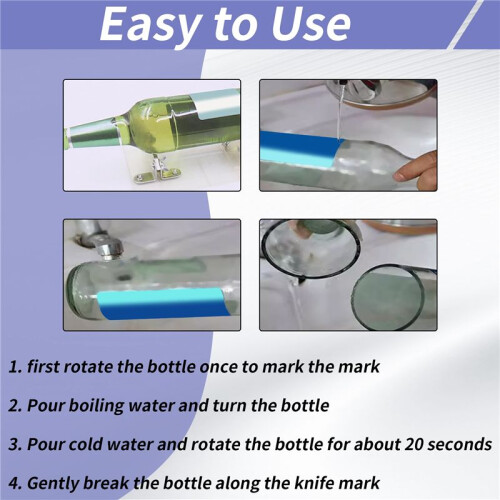 Glass Bottle Cutting Tool Wine Bottle Cutter Adjustable Glassbottle Cut Machine Wine Decorations Cutting Tools,A 2