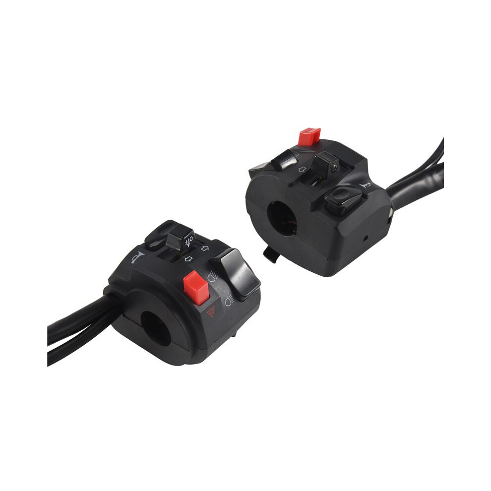 7/8 Inch 22Mm Atv Motorcycle Handlebar Control Switches Left Right For Horn Button Turn Signal Fog Warning Light 6132964735668